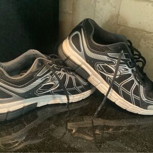 Gdefy Gravity Dfyer Sneakers Black Pain Relief Comfort Walking Shoes Mens Sz 10